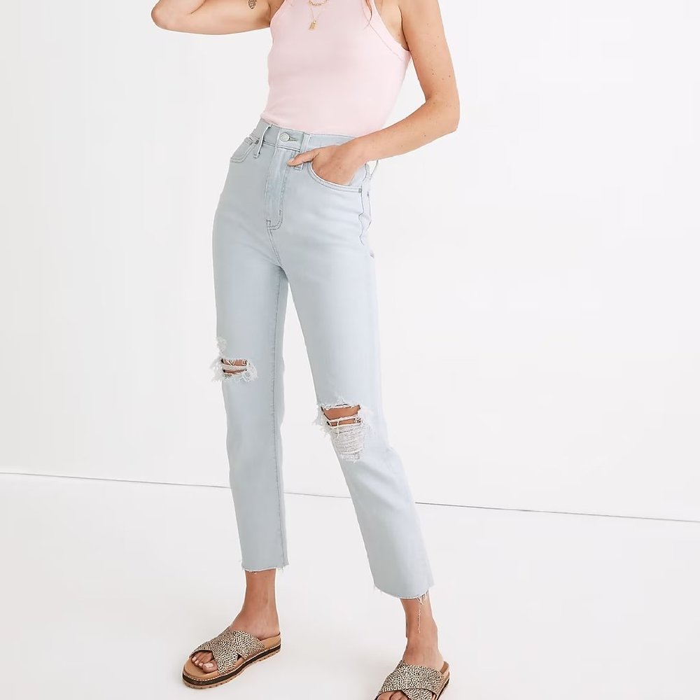 Madewell The Mom Jean High Waist Jeans Size 29